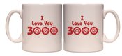 AVENGERS ENDGAME LOVE YOU 3000 PX COFFEE MUG