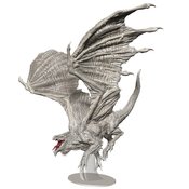 D&D ICONS REALMS ADULT WHITE DRAGON PREMIUM FIG (APR208573)