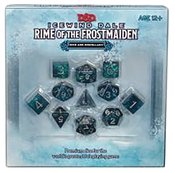D&D RPG ICE WIND DALE RIME OF THE FROST MAIDEN DICE SET (APR
