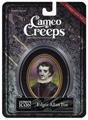 CAMEOCREEPS EDGAR ALLAN POE MINI CAMEO PORTRAIT