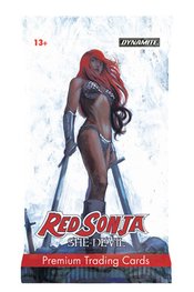 RED SONJA SHE DEVIL DLX PREMIUM CARDS FOIL PACK (Net)