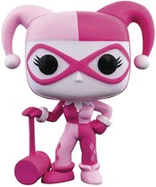 POP BREAST CANCER AWARENESS HARLEY QUINN VIN FIG