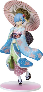 RE ZERO STARTING LIFE REM 1/8 PVC FIG UKIYO-E CHERRY VER