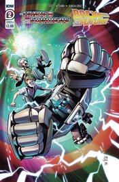 TRANSFORMERS BACK TO FUTURE #2 (OF 4) CVR A JUAN SAMU