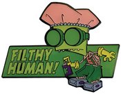 INVADER ZIM FILTHY HUMAN PIN