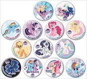 MY LITTLE PONY FRIENDSHIP IS MAGIC 144PC BUTTON DIS