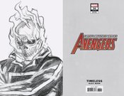 AVENGERS #36 ALEX ROSS GHOST RIDER TIMELESS VIRGIN SKETCH VA