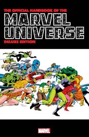 (USE NOV228060) OFFICIAL HANDBOOK MARVEL UNIVERSE DLX ED OMN