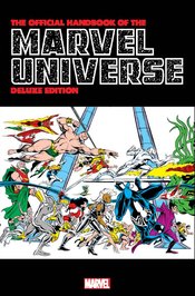 OFFICIAL HANDBOOK MARVEL UNIVERSE DLX ED OMNIBUS HC FRENZ DM