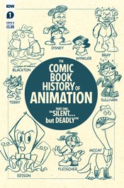 COMIC BOOK HISTORY OF ANIMATION #1 (OF 5) CVR B DUNLAVEY