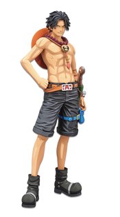 ONE PIECE GRANDISTA MANGA DIMENSIONS PORTGAS D ACE FIG