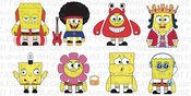 CAVALCADE OF SPONGEBOB 3IN MINI FIG 24PC BMB DS
