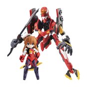 DESKTOP ARMY EVANGELION MOVIE ASUKA & EVANGELION 2 FIG