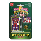 POWER RANGERS AUTO MORPHIN RED RANGER JASON ENAMEL PIN