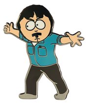 SOUTH PARK RANDYS BRO DOWN ENAMEL PIN