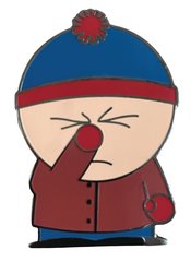 SOUTH PARK FACE PALM STAN ENAMEL PIN