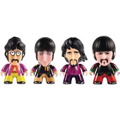 BEATLES TITANS SGT PEPPER METALLIC 3IN VINYL FIGURE 4PK