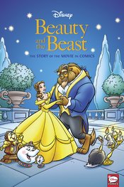 DISNEY BEAUTY & BEAST STORY OF MOVIE IN COMICS HC