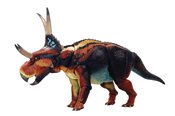 BEASTS OF MESOZOIC CERATOPSIAN DIABLOCERATOPS 1/18 FIG