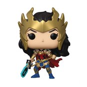 POP HEROES DC DEATH METAL WONDER WOMAN PX VIN FIG W/CHASE (C