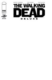 WALKING DEAD DLX #1 CVR F BLANK SKETCH CVR (MR)