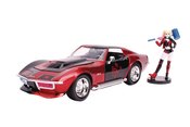DC 1969 CORVETTE STINGRAY W/HARLEY QUINN 1/24 VEHICLE