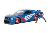 MARVEL 2006 FORD MUSTANG GT W/CAPTAIN AMERICA 1/24 VEHICLE (