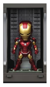 AVENGERS AOU MEA-022 IRON MAN MK XLIII W/ HALL OF ARMOR FIG