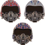 HELMETS OF TOP GUN CON EXCLUSIVE COLLECTIBLE ENAMEL PIN SET