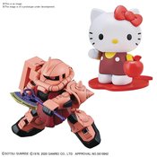 HELLO KITTY MS-06S CHARS ZAKU II GUNDAM CROSS SILHOU MDL KIT