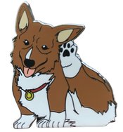 COWBOY BEBOP EIN SCRATCHING HIS EAR PIN (AUG208614)