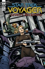 STAR TREK VOYAGER SEVENS RECKONING #3 (OF 4) CVR A  HERNANDE