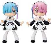 RE ZERO STARTING LIFE YURUMARI REM & RAM SOFT VINYL FIG