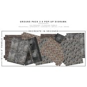 EXTREME SETS GROUND PACK 2 1/12 SCALE DIORAMA  (AUG2086