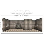 EXTREME SETS VAULT POP UP 1/12 SCALE DIORAMA  (AUG20864