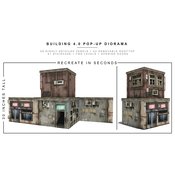 EXTREME SETS BUILDING 4 POP UP 1/12 SCALE DIORAMA  (AUG