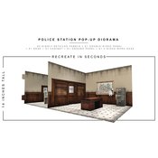 EXTREME SETS POLICE STATION POP UP 1/12 SCALE DIORAMA