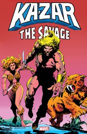 KA-ZAR SAVAGE OMNIBUS HC ANDERSON FIRST ISSUE CVR