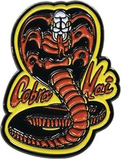 KARATE KID COBRA KAI FIRE ENAMEL PIN (AUG209006)