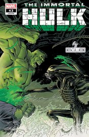 IMMORTAL HULK #43 SHALVEY MARVEL VS ALIEN VAR