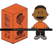 SUPER 7 PEANUTS SUPER SIZE FRANKLIN 16IN VINYL FIGURE