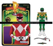 MIGHTY MORPHIN POWER RANGERS GREEN RANGERS REACTION FIGURE (