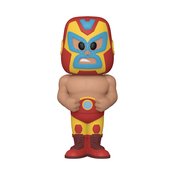 VINYL SODA LUCHADORES IRON MAN W/ METALLIC W/ CHASE