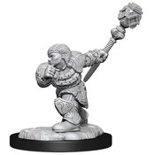 MTG UNPAINTED MINIS W14 DWARF FIGHTER & CLASSIC