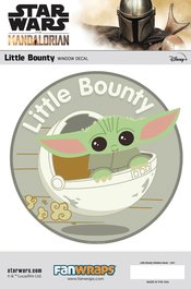 SW MANDALORIAN LITTLE BOUNTY WINDOW DECAL