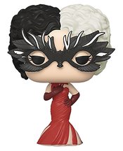 POP DISNEY CRUELLA CRUELLA REVEAL RED GOWN VIN FIG