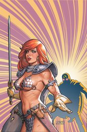 RED SONJA THE SUPERPOWERS #2 LINSNER LTD VIRGIN CVR