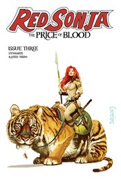 RED SONJA PRICE OF BLOOD #3 CGC GRADED SUYDAM CVR