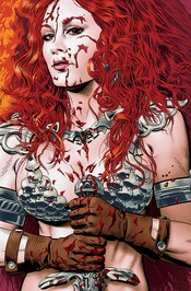 RED SONJA PRICE OF BLOOD #3 GOLDEN LTD VIRGIN CVR