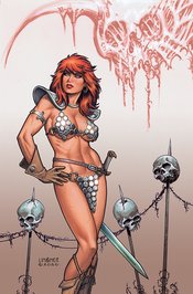 RED SONJA PRICE OF BLOOD #3 LINSNER LTD VIRGIN CVR